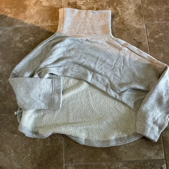 FREE PEOPLE X FREE-EST Oatmeal Milly Cowl Neck Sweater and Skirt 2 PC SET NWT XS - Picture 4 of 6